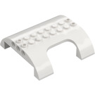 LEGO Blanco Con pendiente 8 x 8 x 5 Curvo (54096)