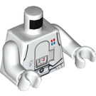 LEGO White Snowtrooper Commander Minifig Torso (973 / 76382)