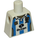 LEGO White Soccer Player Torso without Arms (973)