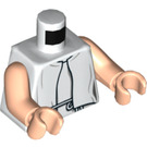 LEGO White Soyona Santos Minifig Torso (973 / 76382)