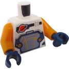 LEGO Hvit Space Bygging Minifigur Overkropp (973 / 76382)