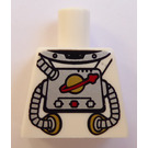 LEGO White Spaceman Torso without Arms (973)