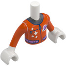 LEGO Wit Spacesuit Friends Torso (73161)