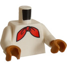 LEGO Weiß Speedy González mit Rot Schal Minifigur Torso (973)