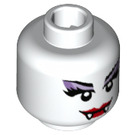 LEGO Weiß Spinne Lady Minifigure Kopf (Einbau-Vollbolzen) (3626 / 22184)