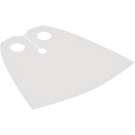 LEGO White Standard Cape with Regular Starched Texture (20458 / 50231)