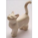 LEGO White Standing Cat with Long Thin Tail (6175)