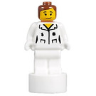 LEGO White Statuette with Nurse (12685)