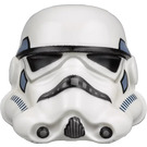 LEGO White Stormtrooper Helmet with Sand Blue Panels (18264 / 30408)