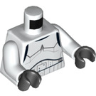 LEGO Weiß Stormtrooper mit Printed Beine und Dark Azure Helm Vents (75053) Minifig Torso (973 / 76382)