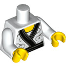LEGO Wit Sushi Chef Minifig Torso (973 / 88585)