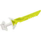 LEGO White Sword with Transparent Neon Green Blade (65272)