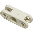 LEGO White Technic Action Figure Lower Leg (2704)