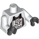 LEGO White Ten Numb Torso (973 / 76382)