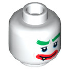 LEGO blanc The Joker Minifigure Diriger (Goujon solide encastré) (3626 / 30796)