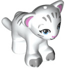 LEGO White Tiger with Gray Stripes and Pink Ears (14734 / 67400)