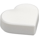 LEGO White Tile 1 x 1 Heart (5529 / 39739)