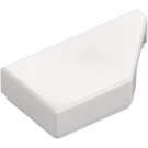 LEGO Blanc Tuile 1 x 2 45° Incliné Cut Droite (5092)