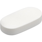 LEGO White Tile 1 x 2 with Rounded Ends (1126)