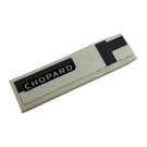 LEGO White Tile 1 x 4 with 'CHOPARD'  (Model Left) Sticker (2431)