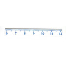 LEGO White Tile 1 x 8 with Ruler cm 5.8 - 12.1 (4162)