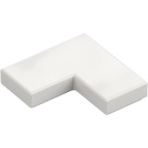 LEGO White Tile 2 x 2 Corner (14719)