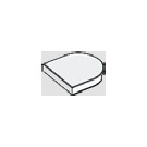 LEGO White Tile 2 x 2 Round (5520)