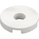 LEGO Blanco Plana 2 x 2 Circular con Agujero en el centro (15535)