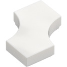 LEGO White Tile 2 x 2 with Cutouts (3396)