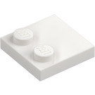 LEGO Wit Tegel 2 x 2 met Noppen aan Rand (33909)