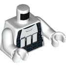 LEGO hvid Torso SW Rustning Stormtrooper med Ammunition og Utility Belts Mønster (973 / 76382)