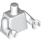 LEGO blanc Torse avec Bras et Mains (76382 / 88585)