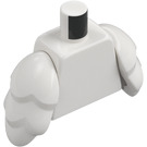 LEGO Bianco Busto con Bianco Uccello Ali (973 / 11938)