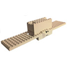 LEGO Blanco Base de tren 6 x 30 (9V RC) con IR Receivers