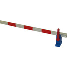 LEGO Blanc Train Level Crossing Gate (Droite)