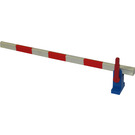 LEGO Weiß Zug Level Crossing Gate (Recht)