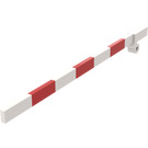 LEGO White Train Level Crossing Gate Type 1 - Crossbar