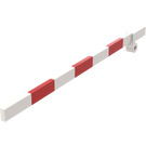 LEGO Wit Trein Level Crossing Gate Type 1 - Crossbar