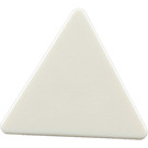 LEGO blanc Triangulaire Sign avec clip fendu (30259 / 39728)