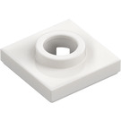 LEGO Vit Skivspelare 2 x 2 Bas (27448)