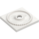 LEGO White Turntable 4 x 4 Flat Square Base (61485)