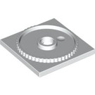 LEGO White Turntable 4 x 4 Flat Square Base (61485)