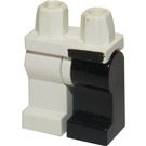 LEGO White Two-Face with Black Stripe Hips Minifigure Hips and Legs (3815 / 56568)