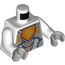 LEGO Weiß Ultimate Lanze Minifig Torso (973 / 76382)
