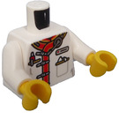 LEGO Bílá Waiter - Minifigurka Trup (973 / 76382)