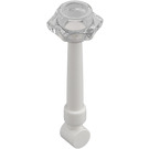 LEGO White Wand with Transparent Stud (102498)