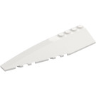 LEGO Blanco Cuña 12 x 3 x 1 Doble Redondeado Izquierda (42061 / 45172)