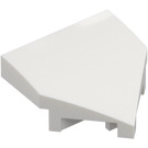 LEGO White Wedge 2 x 2 x 0.7 with Point (45°) (66956)