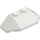 LEGO White Wedge 2 x 4 Triple (47759)