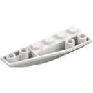 LEGO hvid Kile 2 x 6 Dobbelt Inverteret Venstre (41765)